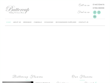 Tablet Screenshot of buttercupflowers.co.uk